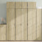 vidaXL Highboard Sonoma Oak 70x42.5x185 cm Engineered Wood