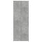 vidaXL Highboard Concrete Grey 70x42.5x185 cm Engineered Wood