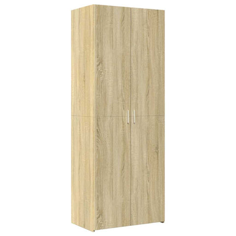 vidaXL Highboard Sonoma Oak 70x42.5x185 cm Engineered Wood