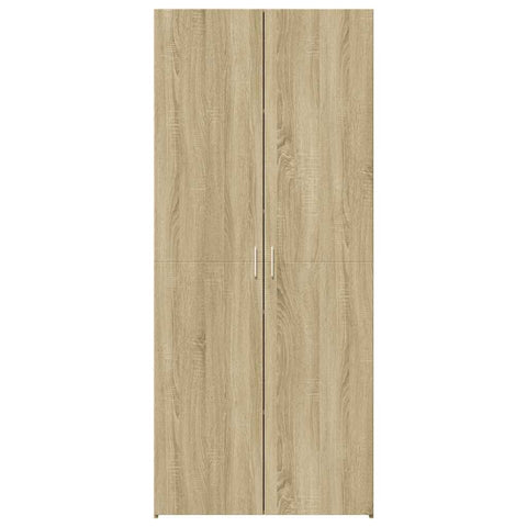 vidaXL Highboard Sonoma Oak 70x42.5x185 cm Engineered Wood