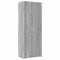 vidaXL Highboard Grey Sonoma 70x42.5x185 cm Engineered Wood