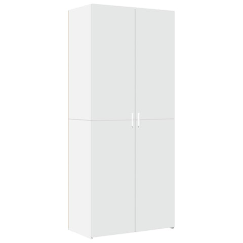 vidaXL Highboard White 80x42.5x185 cm Engineered Wood