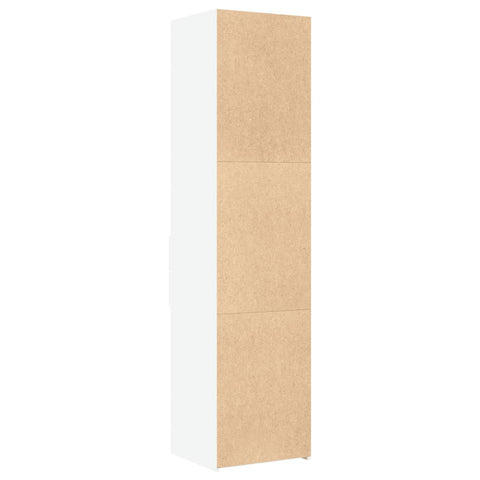 vidaXL Highboard White 45x42.5x185 cm Engineered Wood