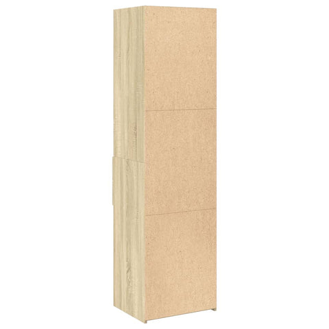 vidaXL Highboard Sonoma Oak 50x42.5x185 cm Engineered Wood