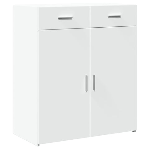 vidaXL Sideboard White 80x42.5x93 cm Engineered Wood