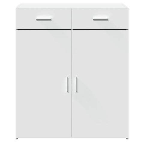 vidaXL Sideboard White 80x42.5x93 cm Engineered Wood