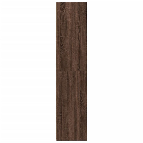 vidaXL Highboard Brown Oak 40x41x185 cm Engineered Wood