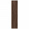 vidaXL Highboard Brown Oak 40x41x185 cm Engineered Wood