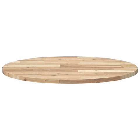vidaXL Table Top Round Ø70x2 cm Solid Wood Acacia