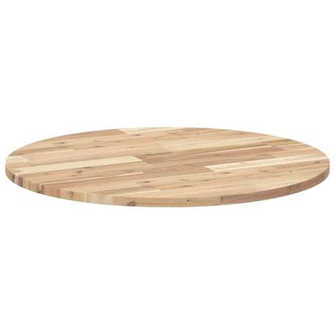 vidaXL Table Top Round Ø70x2 cm Solid Wood Acacia