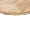 vidaXL Table Top Round Ø80x4 cm Solid Wood Acacia
