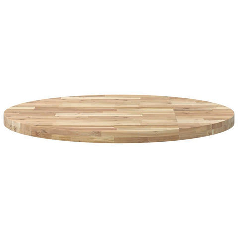 vidaXL Table Top Round Ø90x4 cm Solid Wood Acacia