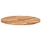 vidaXL Table Top Round Ø90x2 cm Solid Wood Acacia