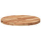 vidaXL Table Top Round Ø70x4 cm Solid Wood Acacia