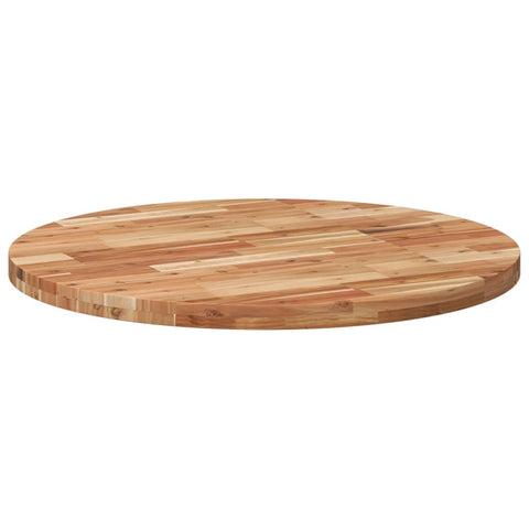 vidaXL Table Top Round Ø90x4 cm Solid Wood Acacia