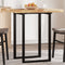 vidaXL Table Top Square 70x70x4 cm Solid Wood Acacia