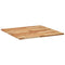 vidaXL Table Top Square 80x80x2 cm Solid Wood Acacia