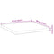 vidaXL Table Top Square 60x60x4 cm Solid Wood Acacia