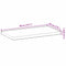 vidaXL Table Top 40x20x2 cm Rectangular Solid Wood Acacia