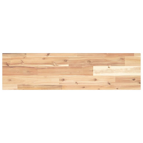 vidaXL Table Top 80x20x2 cm Rectangular Solid Wood Acacia