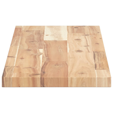 vidaXL Table Top 80x20x2 cm Rectangular Solid Wood Acacia