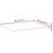 vidaXL Table Top Rectangular 80x60x2 cm Solid Wood Acacia