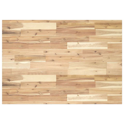 vidaXL Table Top Rectangular 120x70x2 cm Solid Wood Acacia
