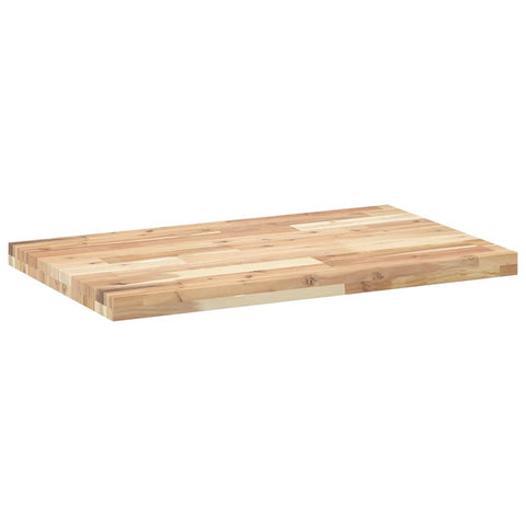 vidaXL Table Top Rectangular 80x50x4 cm Solid Wood Acacia