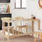 vidaXL Table Top Rectangular 120x50x4 cm Solid Wood Acacia