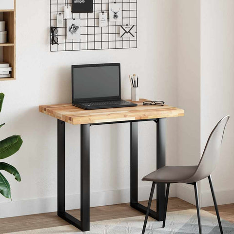 vidaXL Table Top Rectangular 80x60x4 cm Solid Wood Acacia