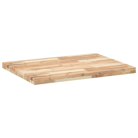 vidaXL Table Top Rectangular 80x60x4 cm Solid Wood Acacia