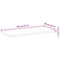 vidaXL Table Top Rectangular 120x60x4 cm Solid Wood Acacia