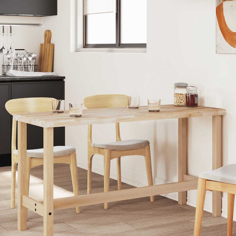 vidaXL Table Top Rectangular 140x60x4 cm Solid Wood Acacia