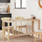 vidaXL Table Top Rectangular 140x60x4 cm Solid Wood Acacia