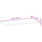 vidaXL Table Top Rectangular 140x60x4 cm Solid Wood Acacia