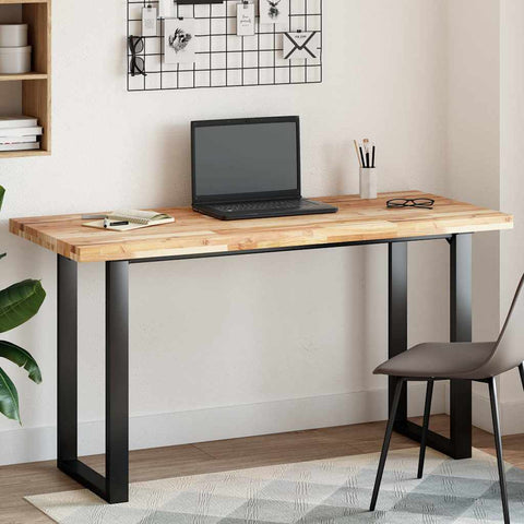 vidaXL Table Top Rectangular 140x60x4 cm Solid Wood Acacia
