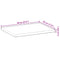 vidaXL Table Top Rectangular 60x30x2 cm Solid Wood Acacia
