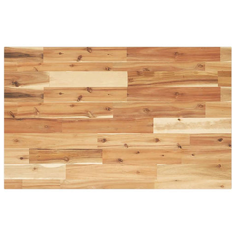 vidaXL Table Top Rectangular 100x50x2 cm Solid Wood Acacia