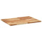 vidaXL Table Top Rectangular 80x60x2 cm Solid Wood Acacia