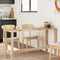 vidaXL Table Top Rectangular 120x60x2 cm Solid Wood Acacia