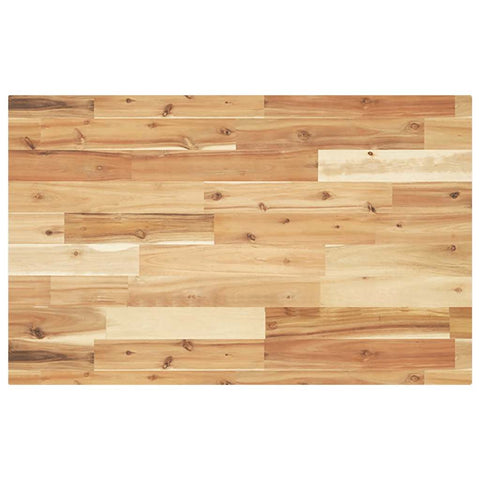 vidaXL Table Top Rectangular 140x50x4 cm Solid Wood Acacia