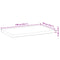 vidaXL Table Top Rectangular 140x50x4 cm Solid Wood Acacia