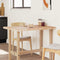vidaXL Table Top Rectangular 100x80x4 cm Solid Wood Acacia