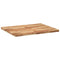vidaXL Table Top Rectangular 100x80x4 cm Solid Wood Acacia