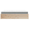 vidaXL Bed with Mattress 160x200 cm Solid Wood Pine