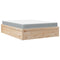 vidaXL Bed with Mattress 140x200 cm Solid Wood Pine