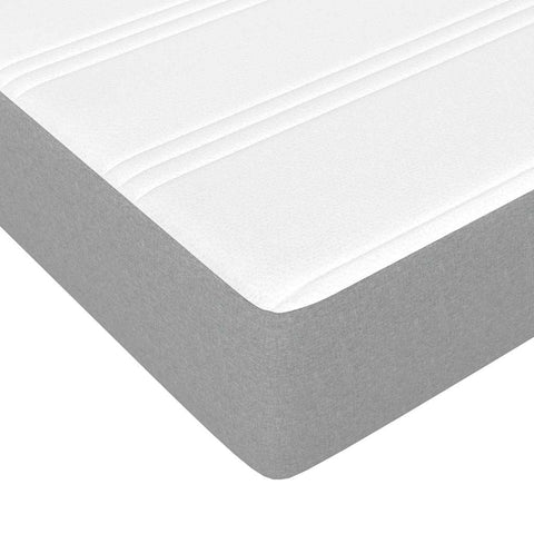 vidaXL Bed with Mattress Wax Brown 140x200 cm Solid Wood Pine