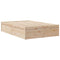 vidaXL Bed with Mattress 140x190 cm Solid Wood Pine