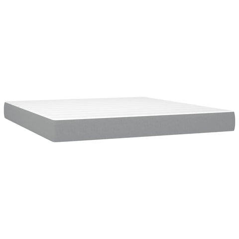 vidaXL Bed with Mattress White 140x190 cm Solid Wood Pine