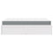 vidaXL Bed with Mattress White 140x190 cm Solid Wood Pine
